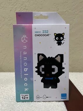 New in Box Nanoblock Chococat Building Block Set